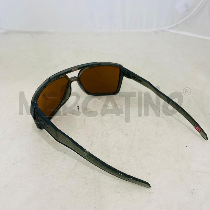 OCCHIALI OAKLEY MONTATURA VERDE TRASPARENTE LENTE MARRONE  | Mercatino dell'Usato Lago patria - giugliano in c. 2
