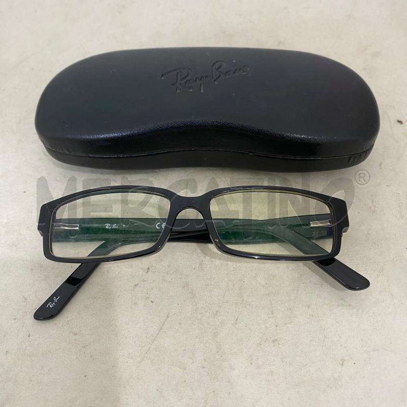 OCCHIALI UOMO RAY-BAN 5144 MONTATURA NERA  | Mercatino dell'Usato Lago patria - giugliano in c. 1