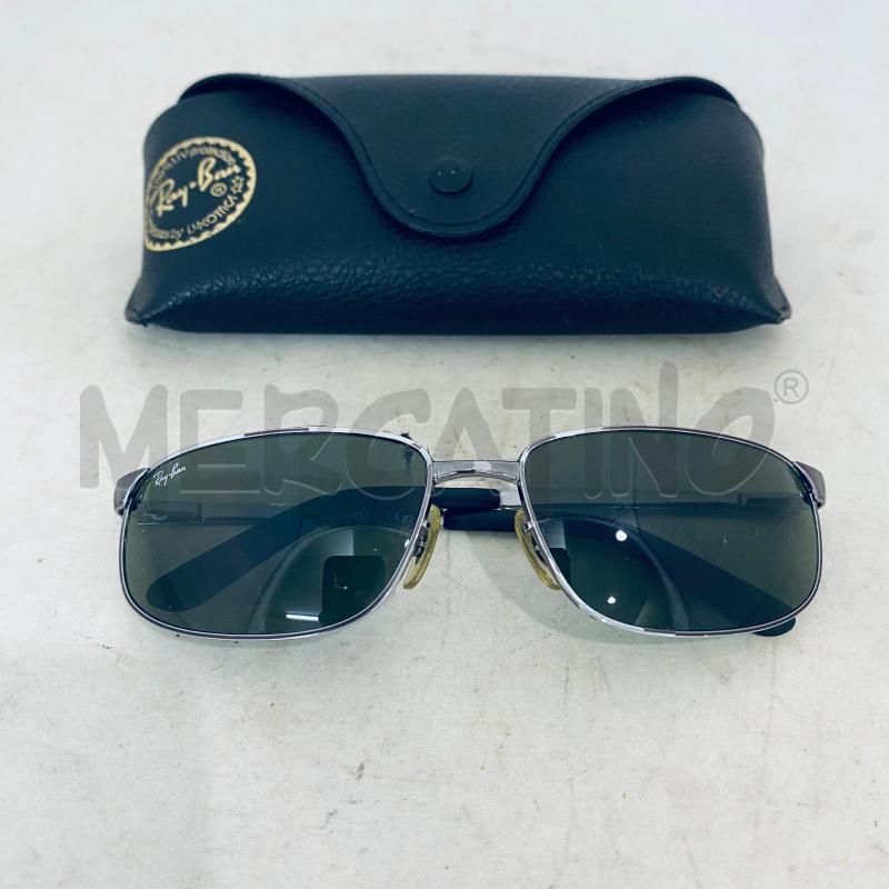 OCCHIALI UOMO RAY-BAN NERI RB3221 00459 16 | Mercatino dell'Usato Lago patria - giugliano in c. 1