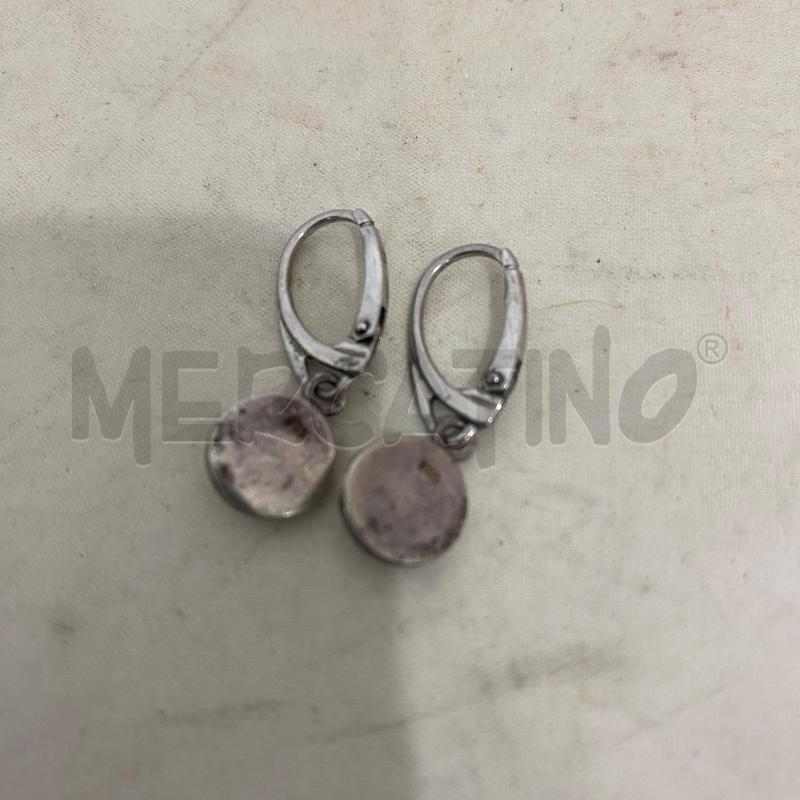 ORECCHINI 925 CON PICCOLO PENDENTE BIANCO | Mercatino dell'Usato Lago patria - giugliano in c. 2