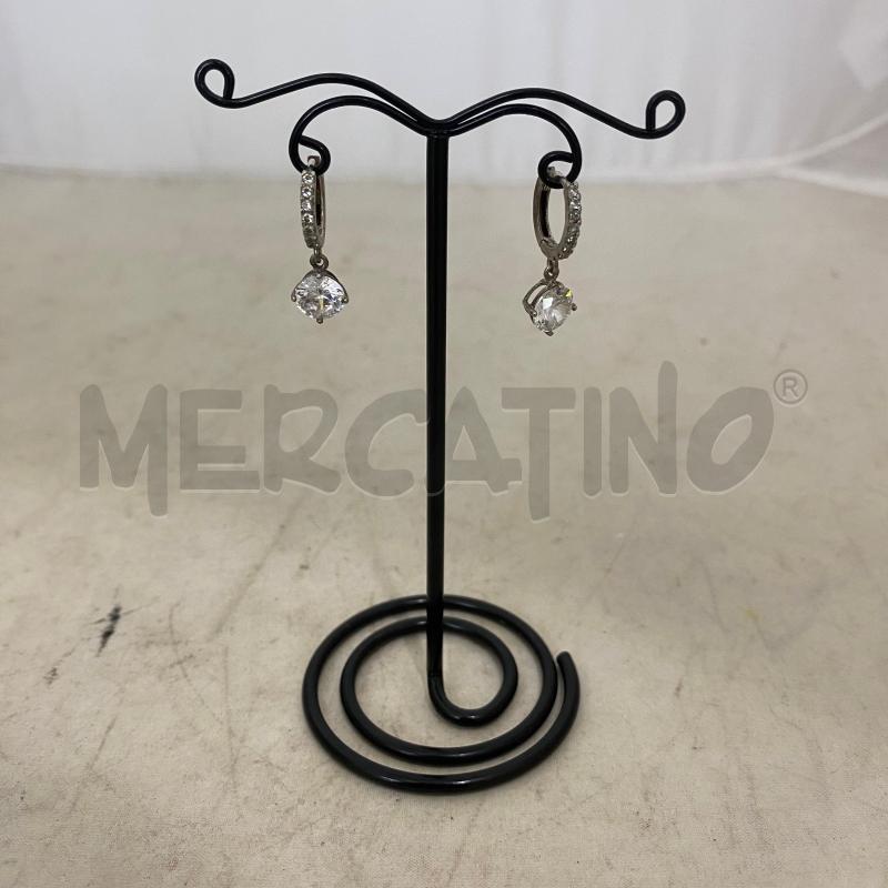 ORECCHINI CERCHI PICCOLI STARSS PENDENTE QUADRATO | Mercatino dell'Usato Lago patria - giugliano in c. 1