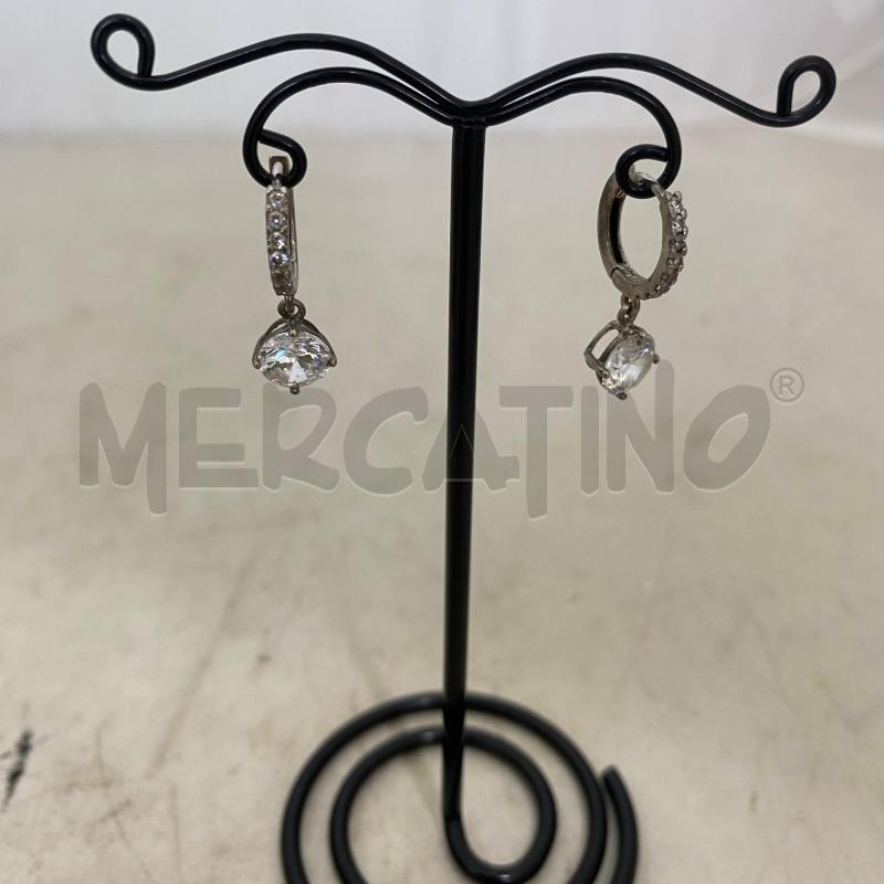 ORECCHINI CERCHI PICCOLI STARSS PENDENTE QUADRATO | Mercatino dell'Usato Lago patria - giugliano in c. 2