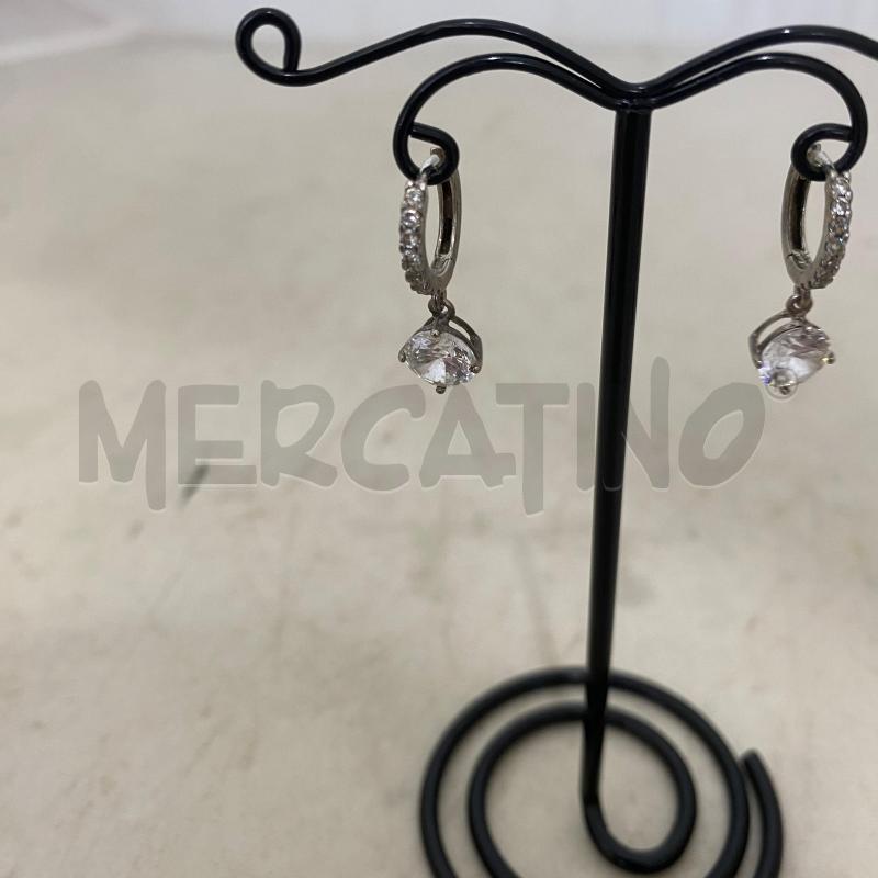 ORECCHINI CERCHI PICCOLI STARSS PENDENTE QUADRATO | Mercatino dell'Usato Lago patria - giugliano in c. 4
