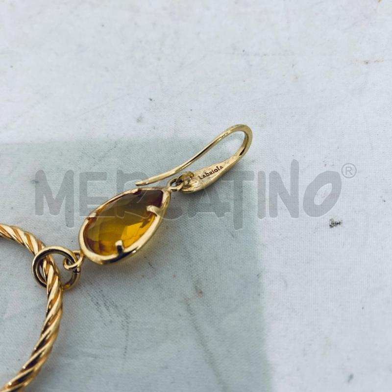 ORECCHINI LABRIOLA CERCHIO DORATO  | Mercatino dell'Usato Lago patria - giugliano in c. 2