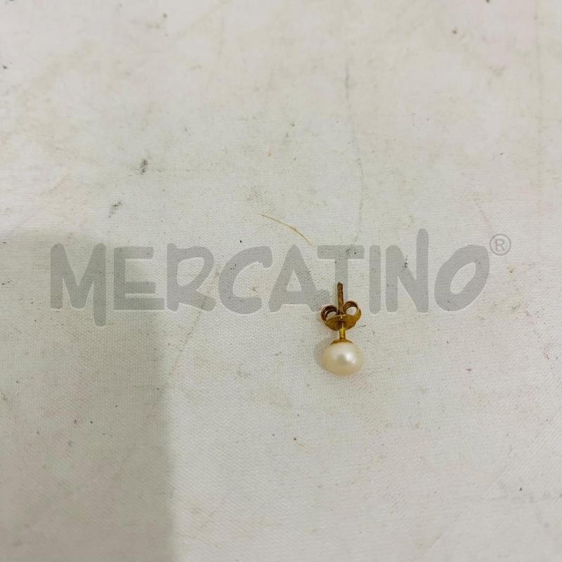 ORECCHINO LOBO PERLINA CIN PERNO OR 750 | Mercatino dell'Usato Lago patria - giugliano in c. 2