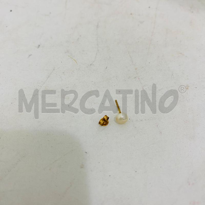 ORECCHINO LOBO PERLINA CIN PERNO OR 750 | Mercatino dell'Usato Lago patria - giugliano in c. 3