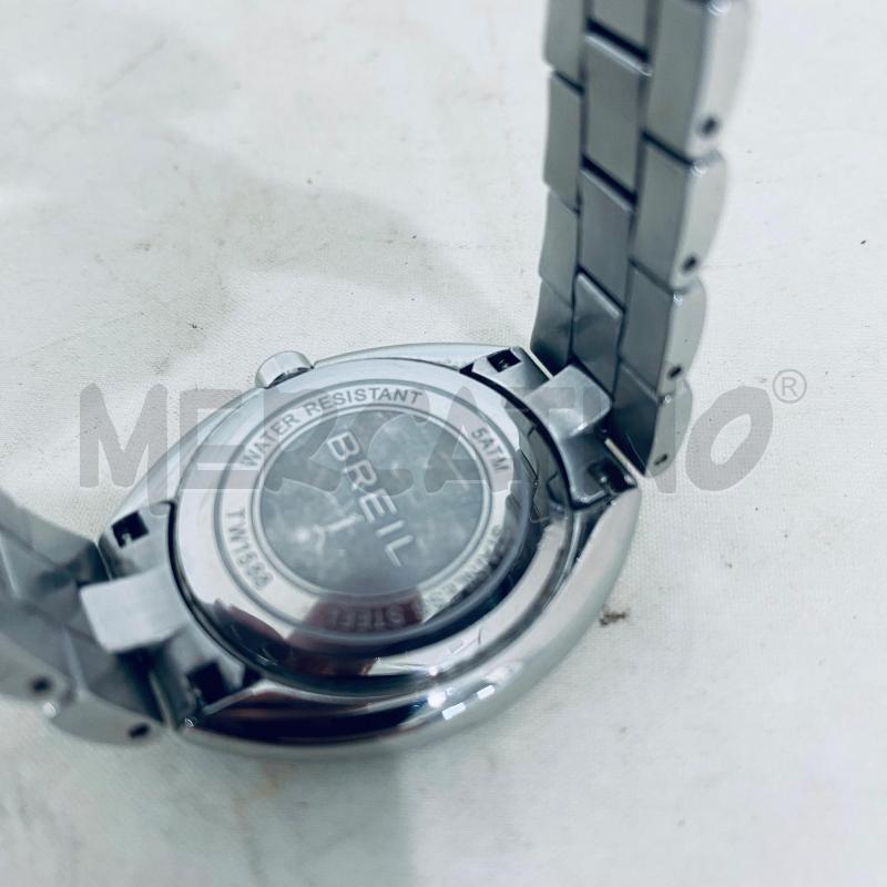 OROLOGIO DA POLSO BREIL ACCIAIO DORATO E ARGENTATO QUADRANTE BIANCO | Mercatino dell'Usato Lago patria - giugliano in c. 3