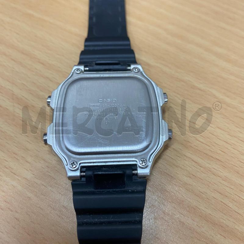 OROLOGIO DA POLSO CASIO 3299 GOMMA NERA QUADRANTE GRIGIO | Mercatino dell'Usato Lago patria - giugliano in c. 5