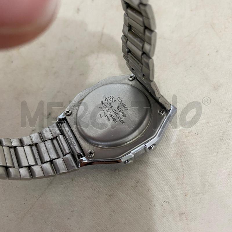 OROLOGIO DA POLSO CASIO CINTURINO ACCIAIO | Mercatino dell'Usato Lago patria - giugliano in c. 4