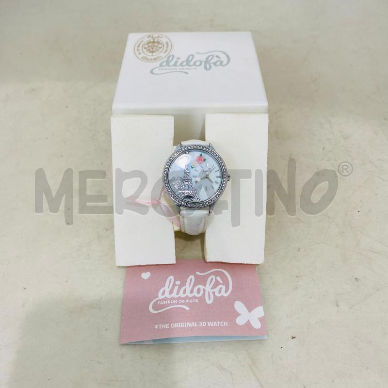 OROLOGIO DA POLSO DIDOFÀ ROSA SIMBOLO TORRE EIFFEL | Mercatino dell'Usato Lago patria - giugliano in c. 1