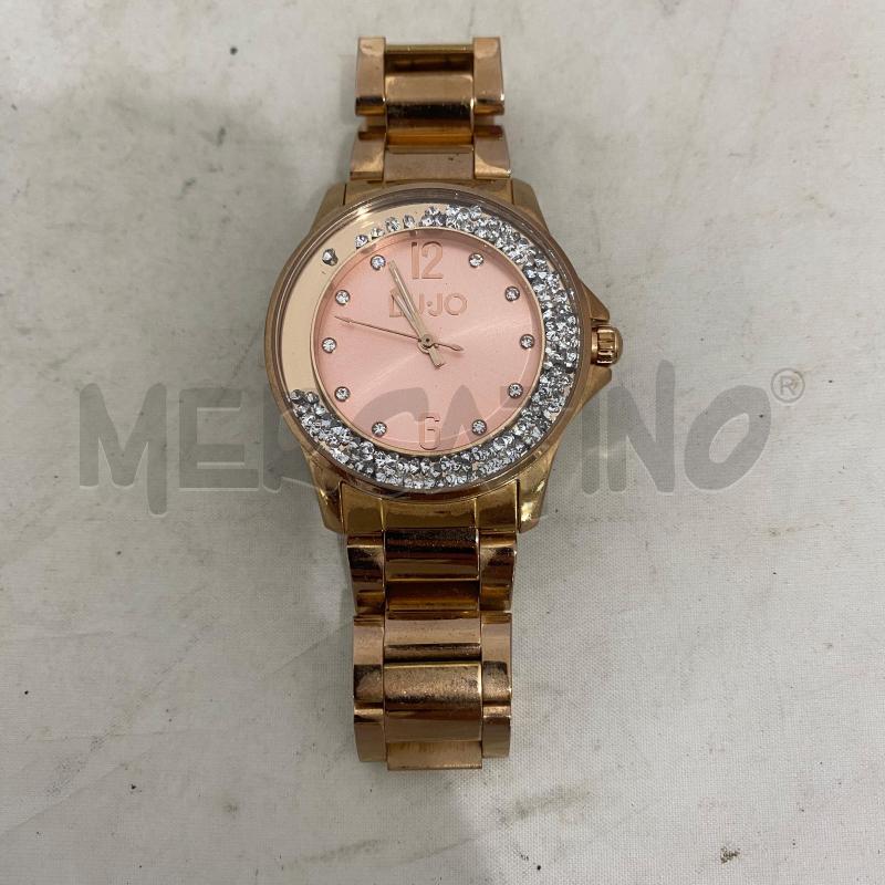 OROLOGIO DA POLSO LIU.JO DORATO CON BRILLANTINI  | Mercatino dell'Usato Lago patria - giugliano in c. 1