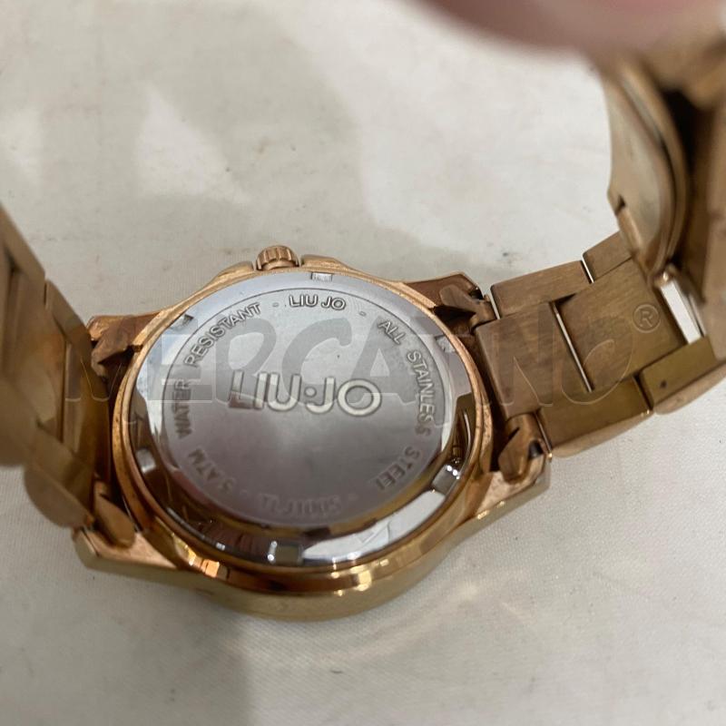 OROLOGIO DA POLSO LIU.JO DORATO CON BRILLANTINI  | Mercatino dell'Usato Lago patria - giugliano in c. 4