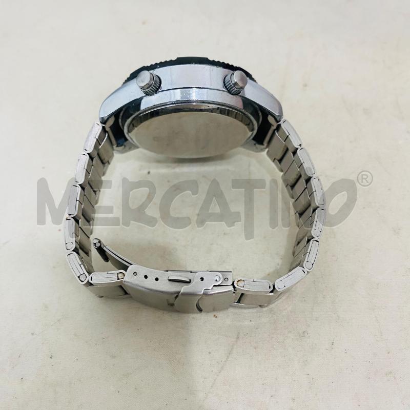 OROLOGIO DA POLSO WEIDE ACCIAIO QUADRANTE NERO | Mercatino dell'Usato Lago patria - giugliano in c. 2