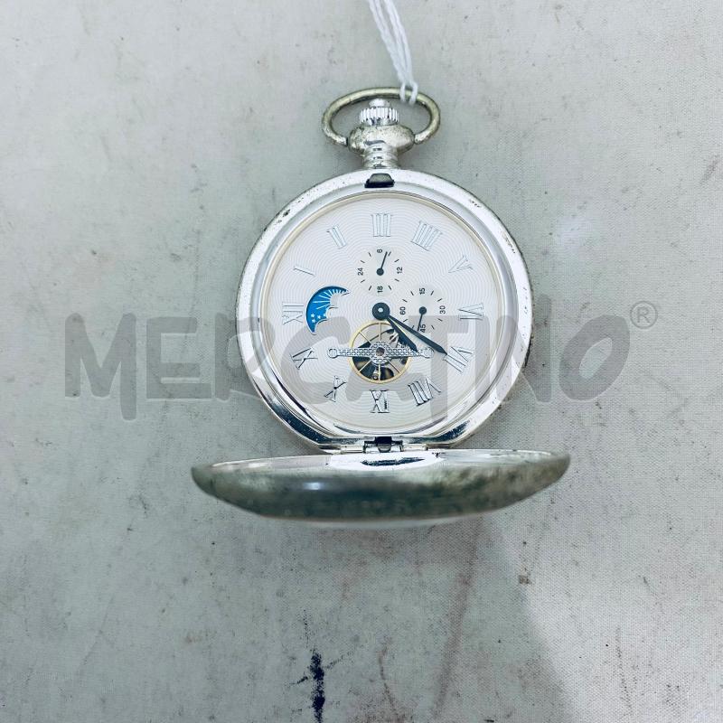 OROLOGIO DA TASCHINO GRIGIO LUNA BLU | Mercatino dell'Usato Lago patria - giugliano in c. 2