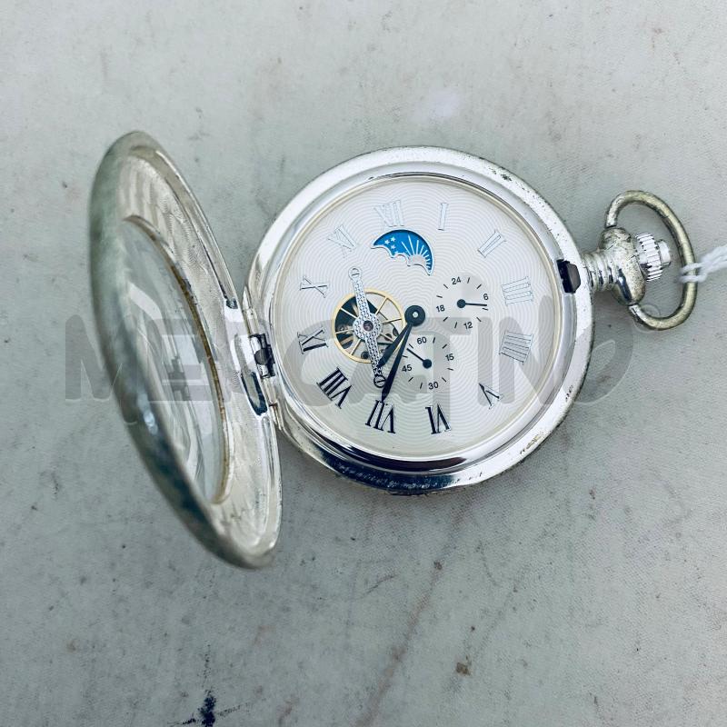 OROLOGIO DA TASCHINO GRIGIO LUNA BLU | Mercatino dell'Usato Lago patria - giugliano in c. 3