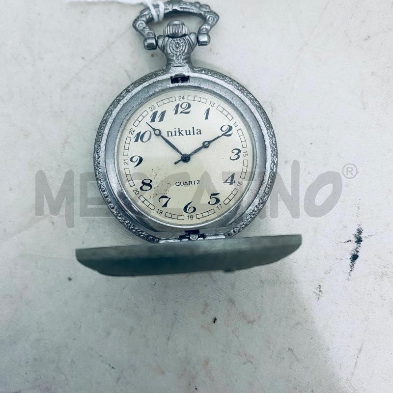 OROLOGIO DA TASCHINO NIKULA GRIGIO CITTÀ DA PROVARE | Mercatino dell'Usato Lago patria - giugliano in c. 1