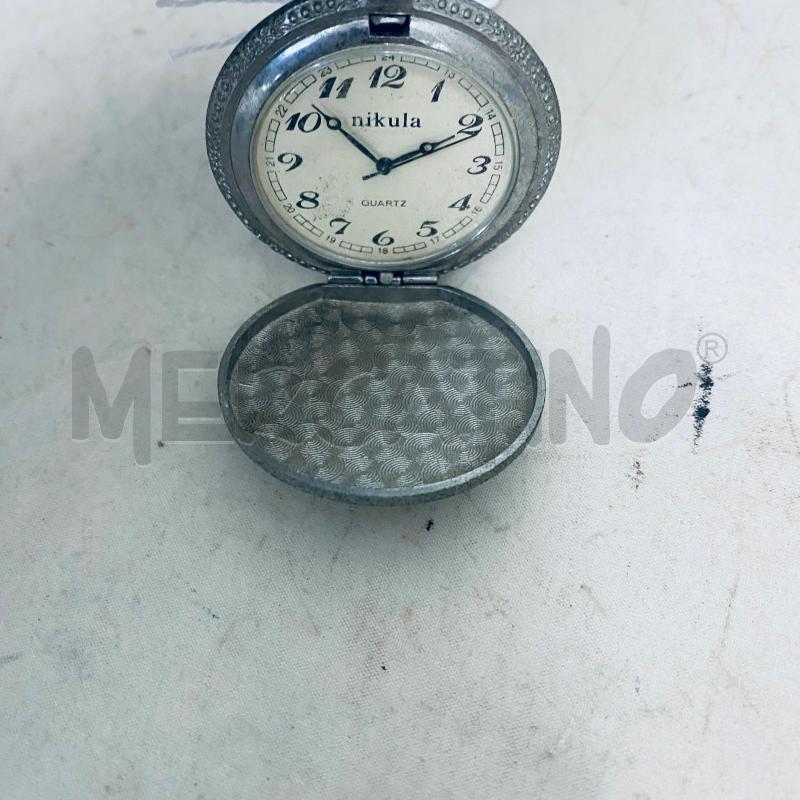 OROLOGIO DA TASCHINO NIKULA GRIGIO CITTÀ DA PROVARE | Mercatino dell'Usato Lago patria - giugliano in c. 4
