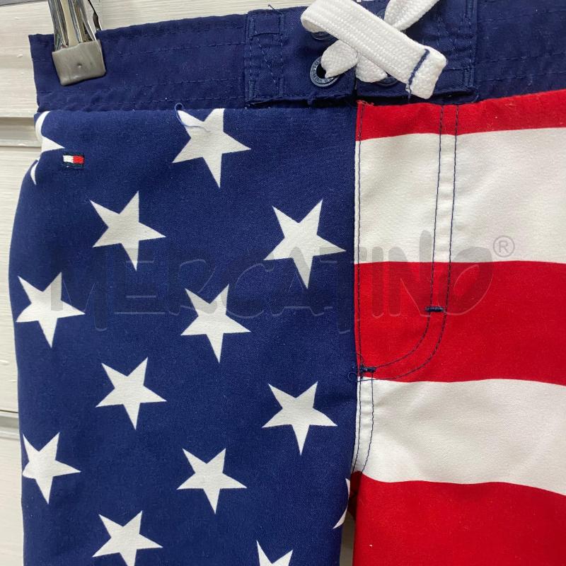PANTALONCINO BAMBINO TOMMY HILFIGER BANDIERA AMERICANA  | Mercatino dell'Usato Lago patria - giugliano in c. 3