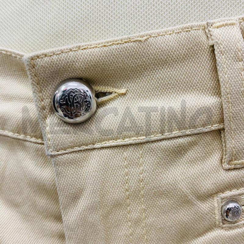 PANTALONCINO DONNA ROBERTO CAVALLI BEIGE CINTA TRECCIA | Mercatino dell'Usato Lago patria - giugliano in c. 2