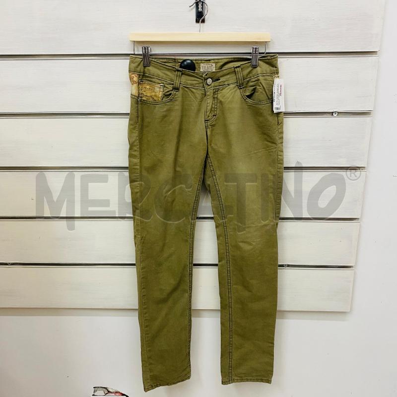 PANTALONE DONNA 1 CLASSE VERDE MILITARE | Mercatino dell'Usato Lago patria - giugliano in c. 1