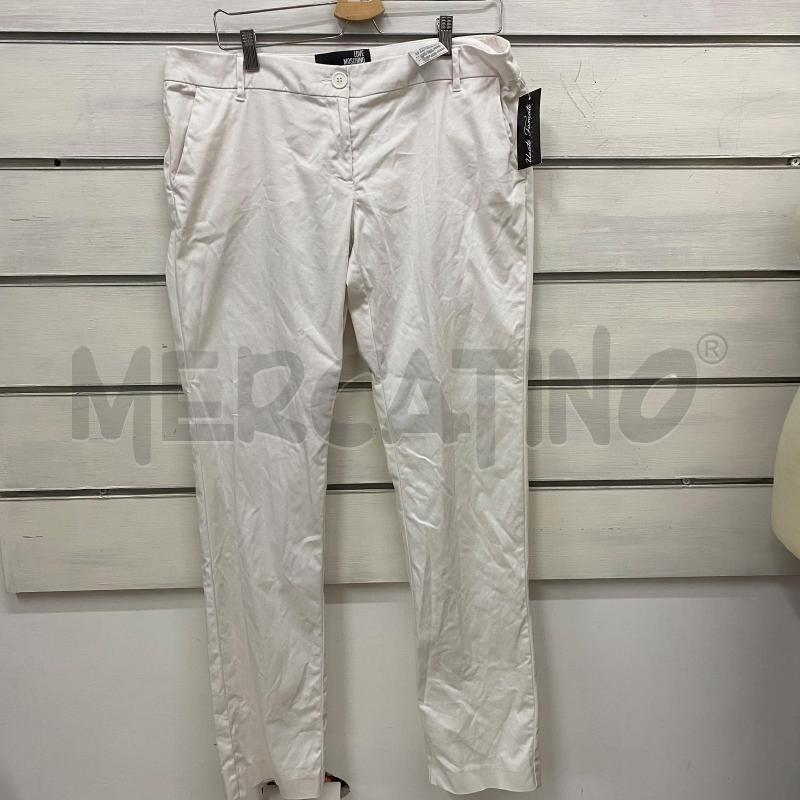 PANTALONE DONNA BIANCO MOSCHINO | Mercatino dell'Usato Lago patria - giugliano in c. 1