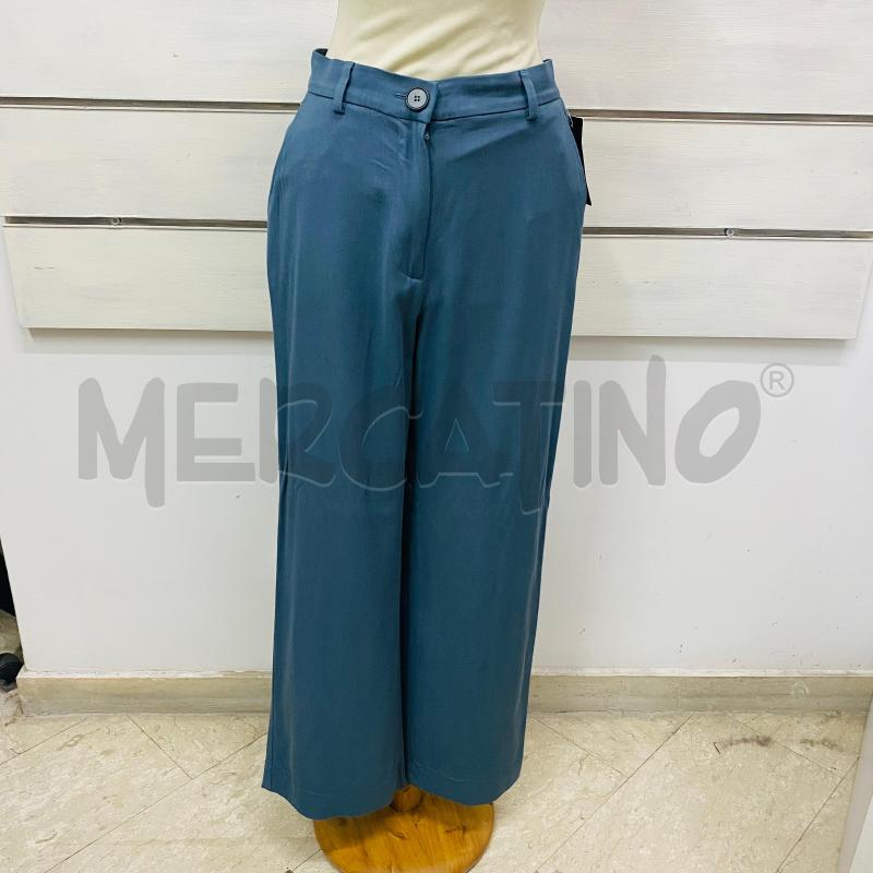 PANTALONE DONNA FALCONERI BLU CENERE GAMBA LARGA  | Mercatino dell'Usato Lago patria - giugliano in c. 1