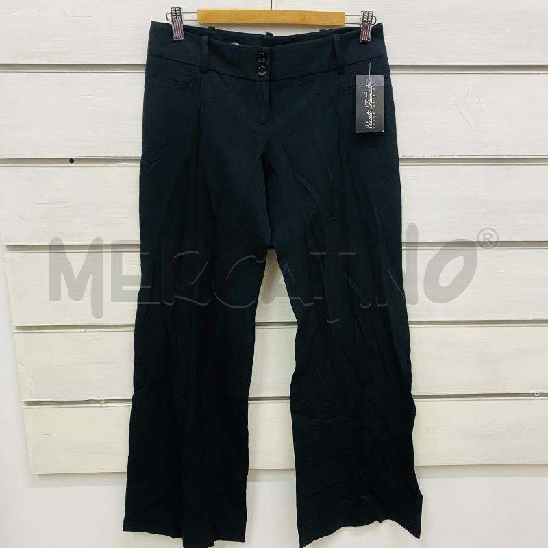 PANTALONE DONNA PATRIZIA PEPE NERO BASSA VITA GAMBA LARGA | Mercatino dell'Usato Lago patria - giugliano in c. 1