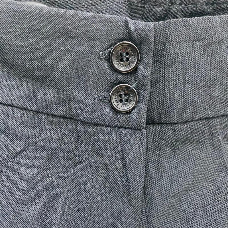 PANTALONE DONNA PATRIZIA PEPE NERO BASSA VITA GAMBA LARGA | Mercatino dell'Usato Lago patria - giugliano in c. 3