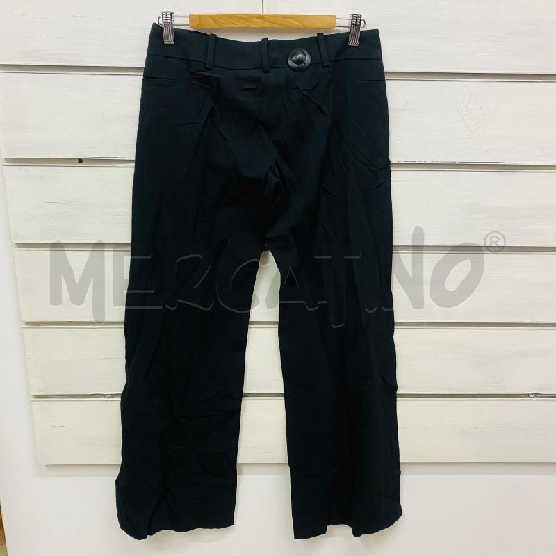 PANTALONE DONNA PATRIZIA PEPE NERO BASSA VITA GAMBA LARGA | Mercatino dell'Usato Lago patria - giugliano in c. 4