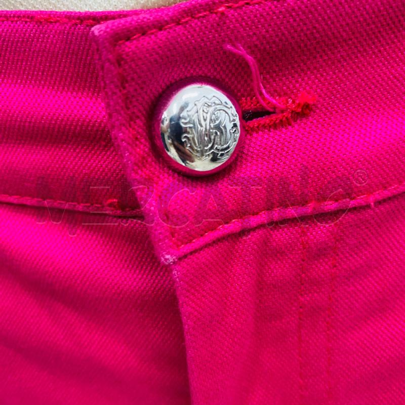 PANTALONE DONNA ROBERTO CAVALLI FUCSIA CINTURA TRECCIA | Mercatino dell'Usato Lago patria - giugliano in c. 3