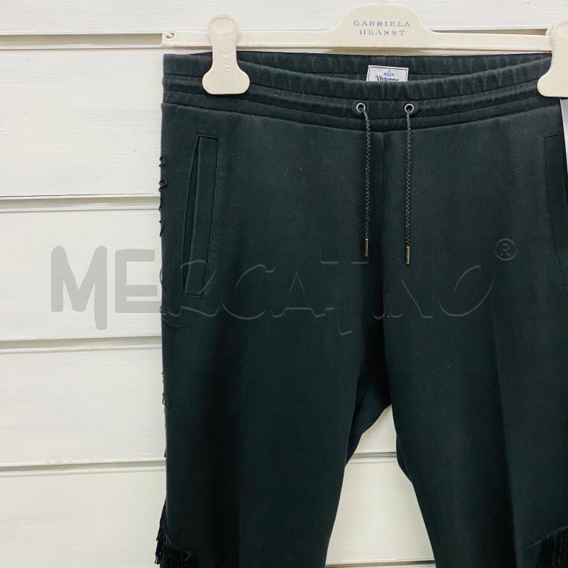 PANTALONE UOMO VIVIENNE WESTWOODNERO FRANGE LATERALI | Mercatino dell'Usato Lago patria - giugliano in c. 2