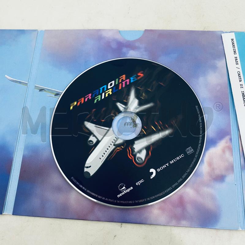 PARANOIA AIRLINES AUTOGRAFATO | Mercatino dell'Usato Lago patria - giugliano in c. 5
