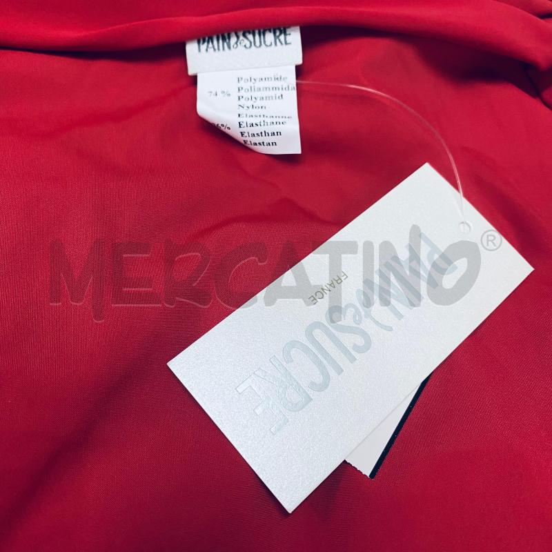 PAREO PAIN & SUCRE FRANCE LYCRA ROSSO | Mercatino dell'Usato Lago patria - giugliano in c. 3