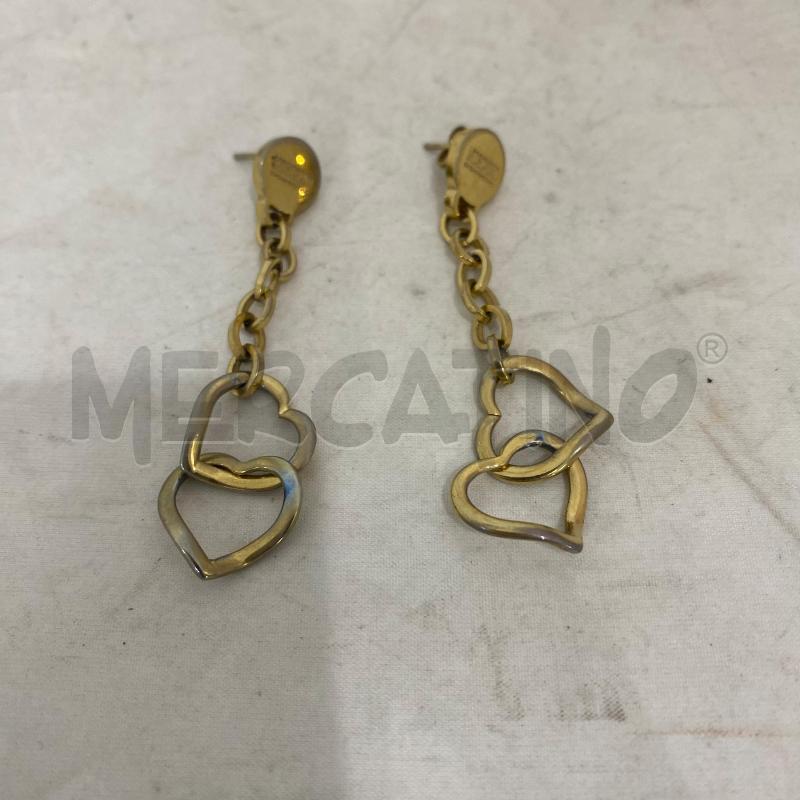 PENDENTI MOSCHINO CHEAPANDCHIC DUE CUORI | Mercatino dell'Usato Lago patria - giugliano in c. 4