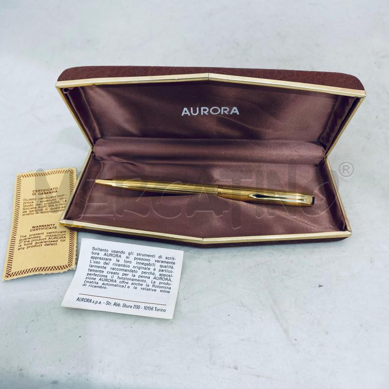 PENNA A SFERA AURORA DORATA ITALCABLE  | Mercatino dell'Usato Lago patria - giugliano in c. 1