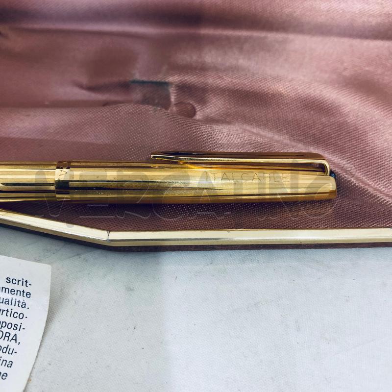 PENNA A SFERA AURORA DORATA ITALCABLE  | Mercatino dell'Usato Lago patria - giugliano in c. 3