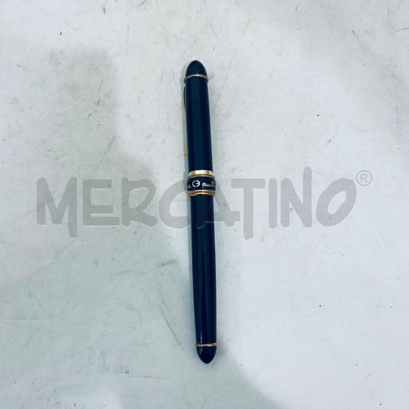PENNA STILOGRAFICA CESARE EMILIANO NERA E DORATA | Mercatino dell'Usato Lago patria - giugliano in c. 2