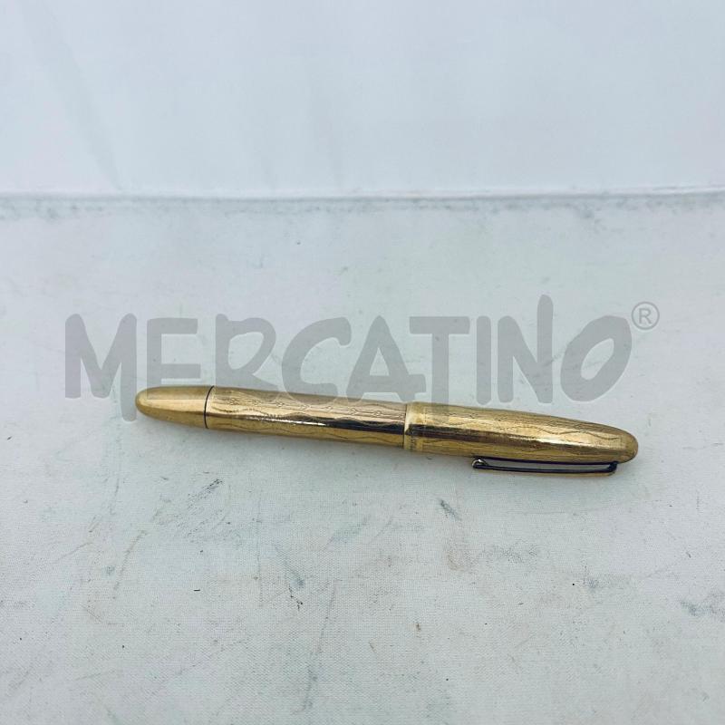 PENNA STILOGRAFICA COLOMBUS LAMINATO DORATA | Mercatino dell'Usato Lago patria - giugliano in c. 1