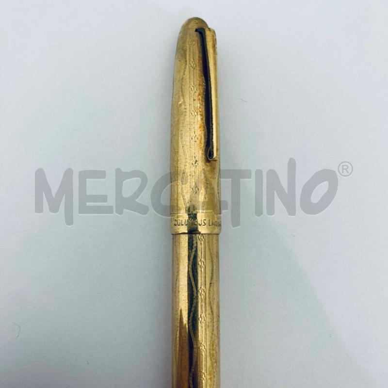 PENNA STILOGRAFICA COLOMBUS LAMINATO DORATA | Mercatino dell'Usato Lago patria - giugliano in c. 5