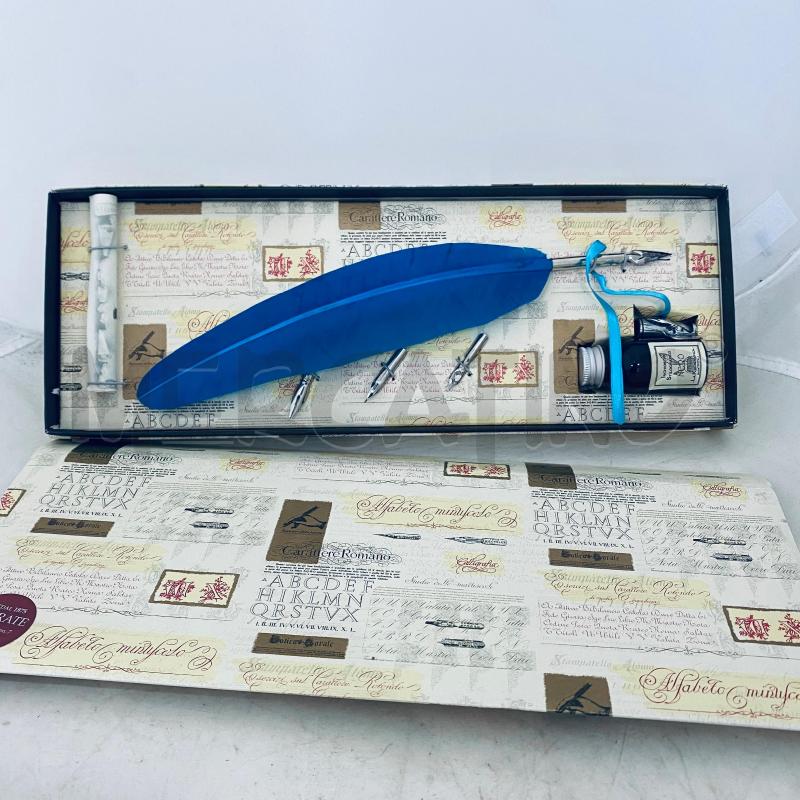 PENNA STILOGRAFICA PIUMA AZZURRA  | Mercatino dell'Usato Lago patria - giugliano in c. 1