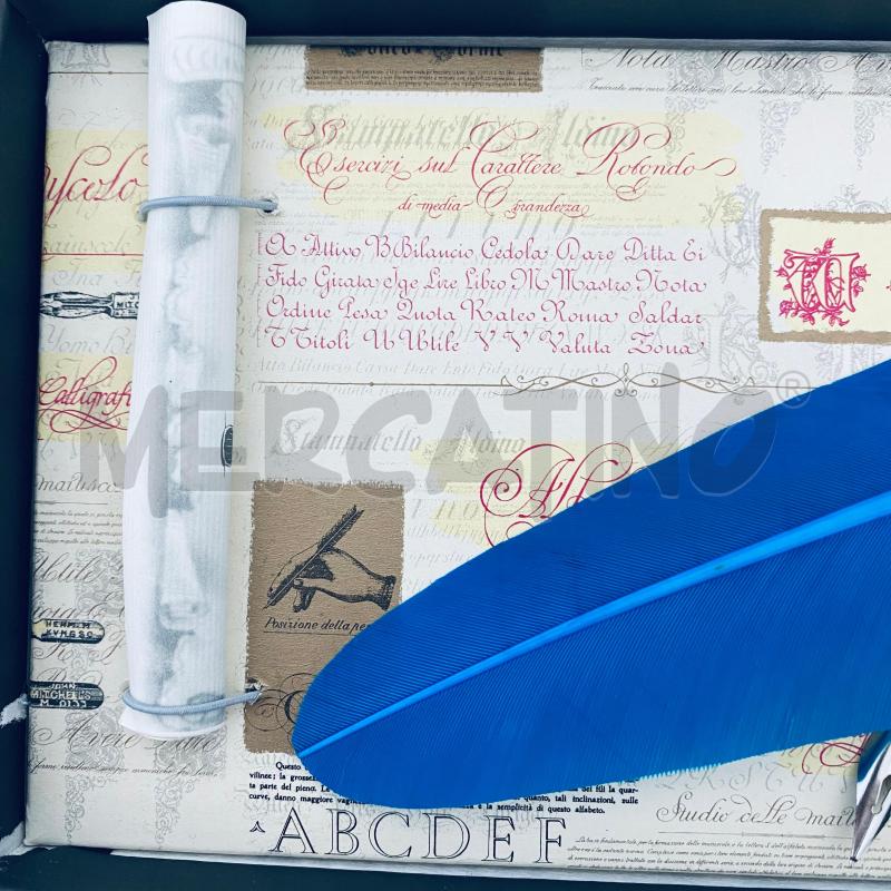 PENNA STILOGRAFICA PIUMA AZZURRA  | Mercatino dell'Usato Lago patria - giugliano in c. 5