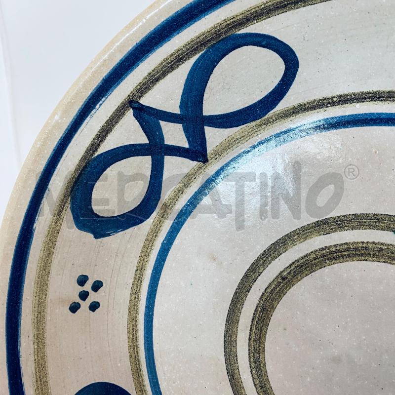 PIATTO F.LLI PISCITELLA DISEGNO INFINITO BLU  | Mercatino dell'Usato Lago patria - giugliano in c. 2