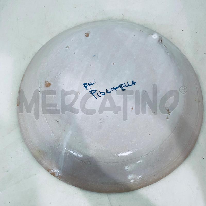 PIATTO F.LLI PISCITELLA DISEGNO INFINITO BLU  | Mercatino dell'Usato Lago patria - giugliano in c. 4