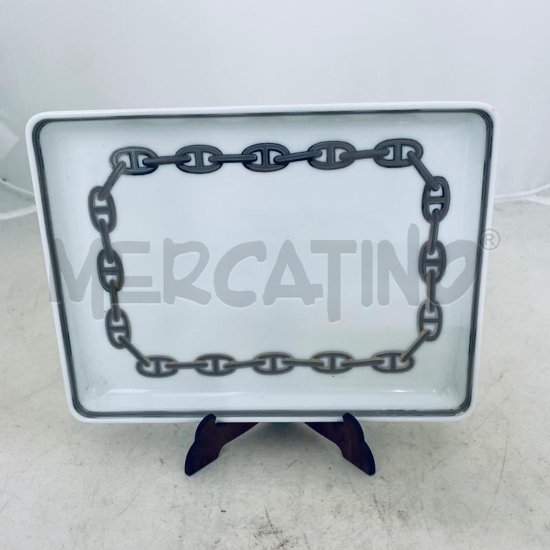 PIATTO HERMES CHAINE D'ANCRE 16CM PICCOLO | Mercatino dell'Usato Lago patria - giugliano in c. 1