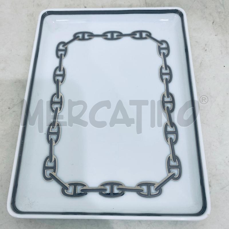 PIATTO HERMES CHAINE D'ANCRE 16CM PICCOLO | Mercatino dell'Usato Lago patria - giugliano in c. 5