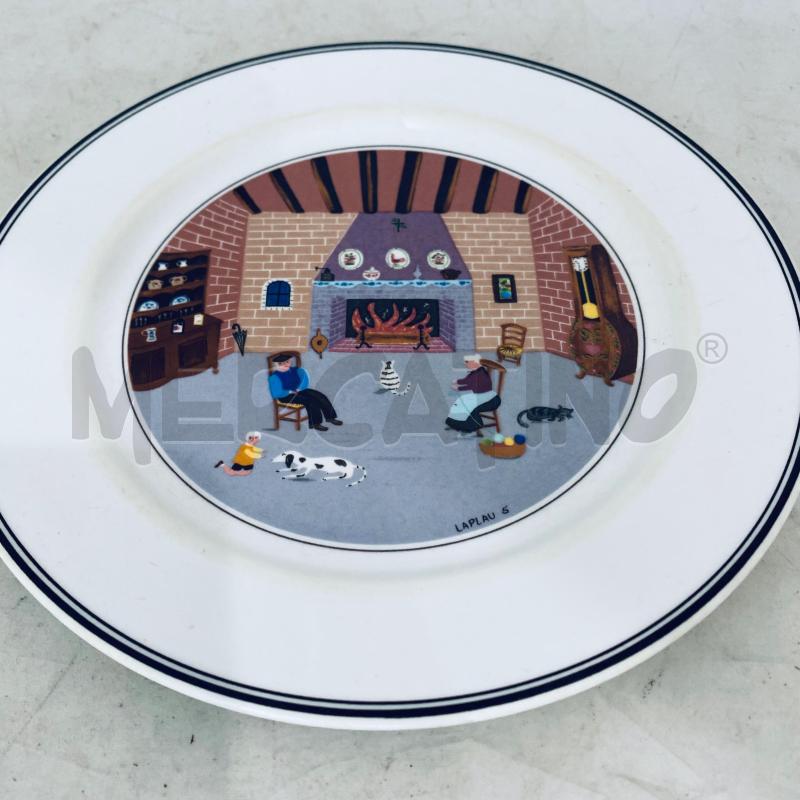 PIATTO VILLEROY&BOCH AMMO1748 DESIGN NAIF | Mercatino dell'Usato Lago patria - giugliano in c. 2