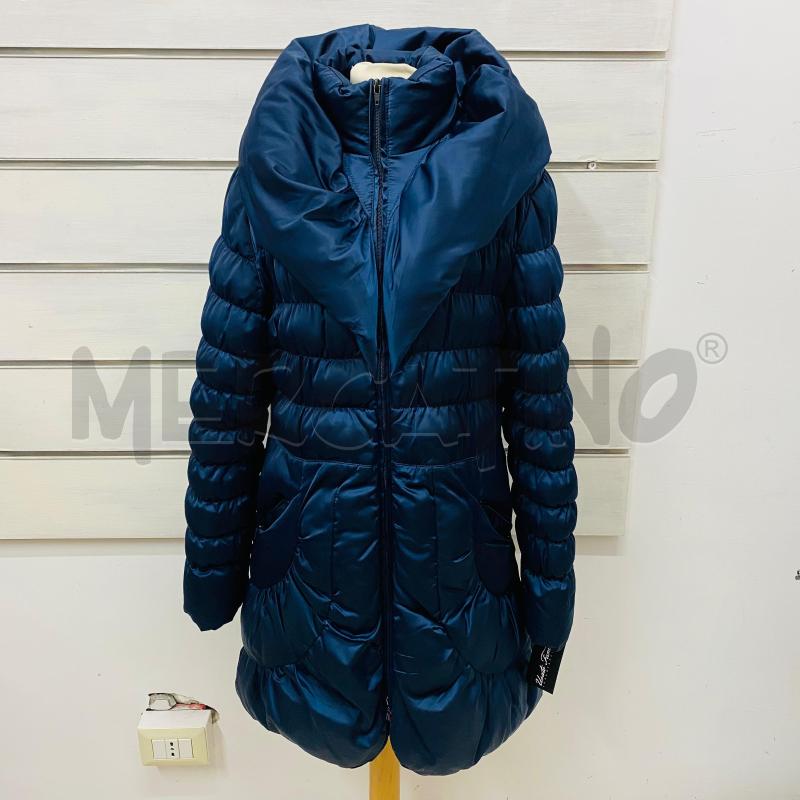 PIUMINO DONNA MONCLER BLU CANGIANTE  | Mercatino dell'Usato Lago patria - giugliano in c. 1
