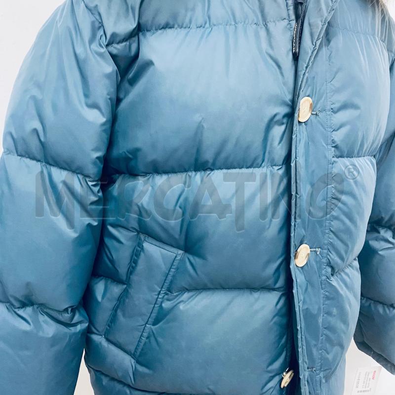 PIUMINO DONNA WOOLRICH IMBOTTITO VERDE PELO CAPPUCCIO MARRONE | Mercatino dell'Usato Lago patria - giugliano in c. 3