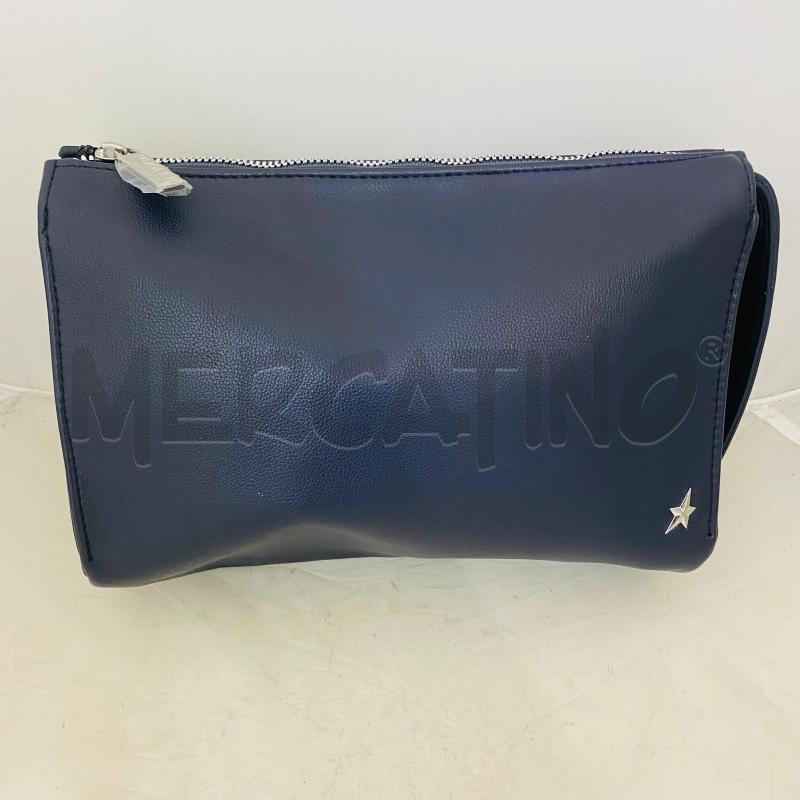 POCHETTE A MANO MUGLER BLU NOTTE | Mercatino dell'Usato Lago patria - giugliano in c. 1