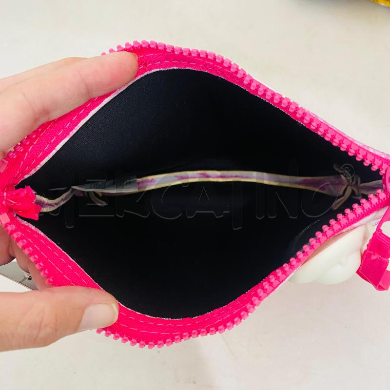POCHETTE SAINT BARTK ROSA TESSUTO | Mercatino dell'Usato Lago patria - giugliano in c. 4